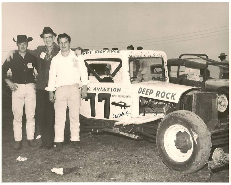 Bob's car #77 in black and white